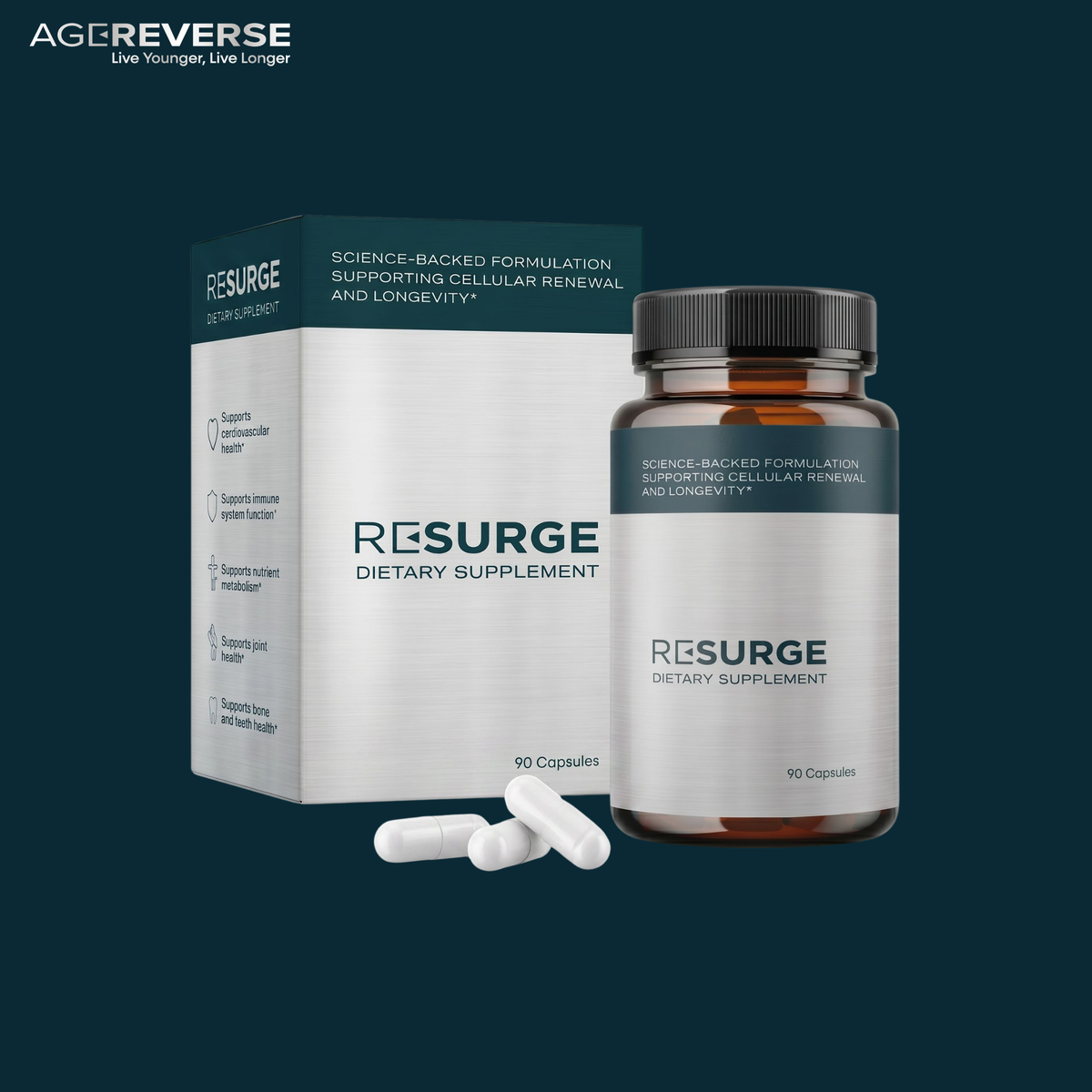 Resurge Dietary Supplement 90 Capsules